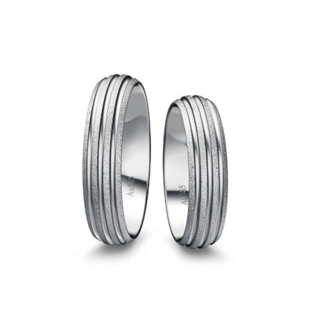  Trauringe Lea - Weissgold 585