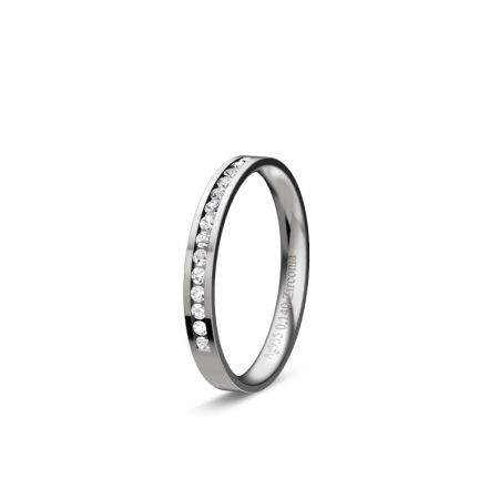 Memoire Zara I - Silber 925 - 0,140 Crt - Zirconia 