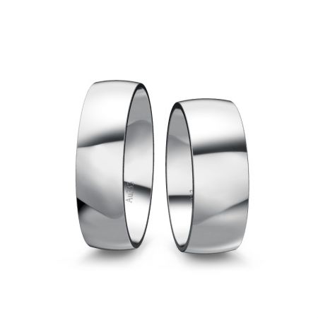  Trauringe Emely - Weissgold 333