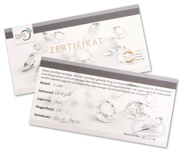 Eheringe-shop24 zertifikat